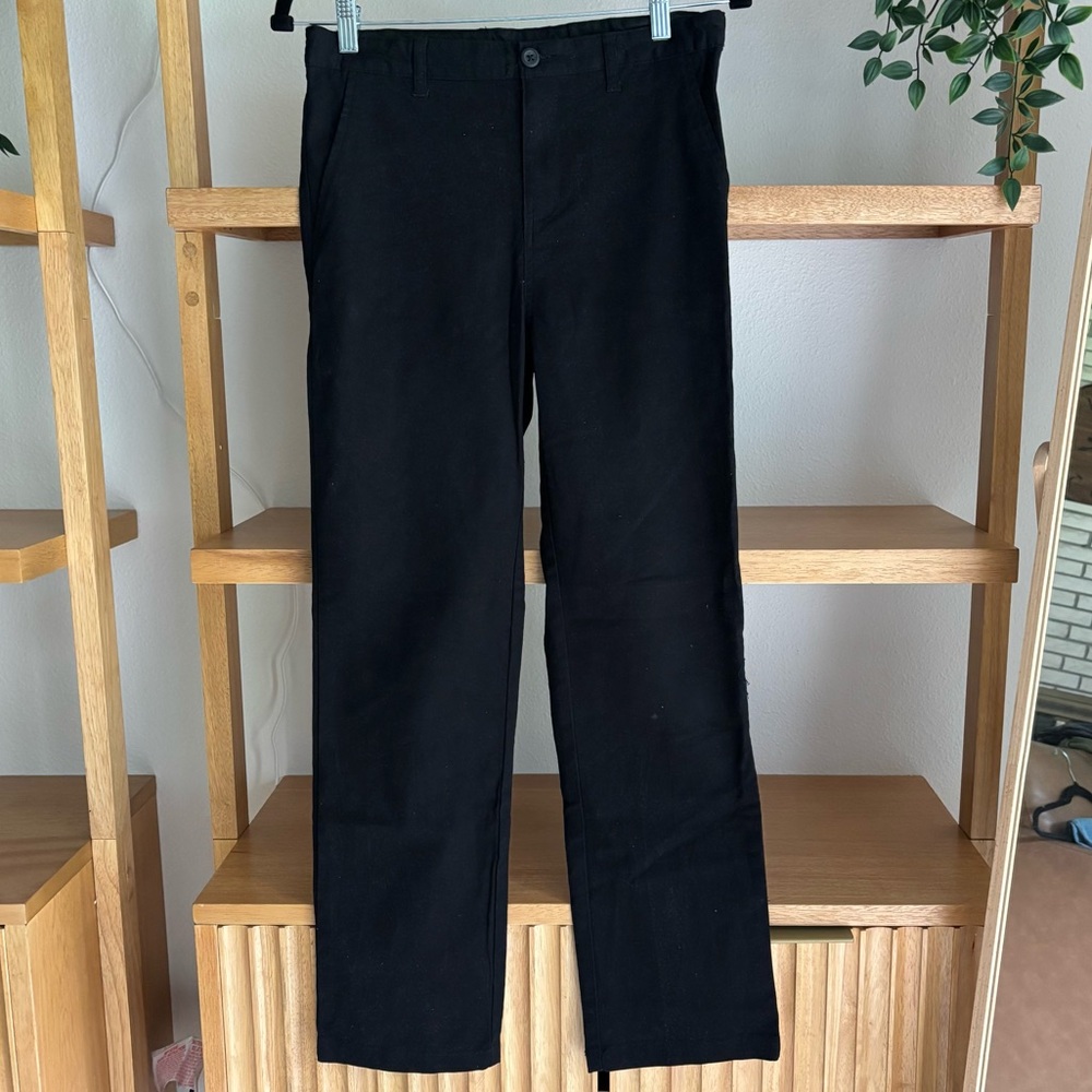 Old Navy BOYS Black Straight Pants